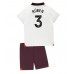 Manchester City Ruben Dias #3 Replika Babykläder Borta matchkläder barn 2023-24 Korta ärmar (+ Korta byxor)